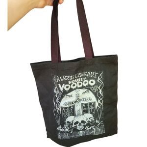 Marie Laveau Zombie's House Of Voodoo New Orleans Bourbon St. Bag Tote Goth